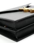 Grain De Poudre Monogram Cassandra Clasp Bag Black Rouge Legion