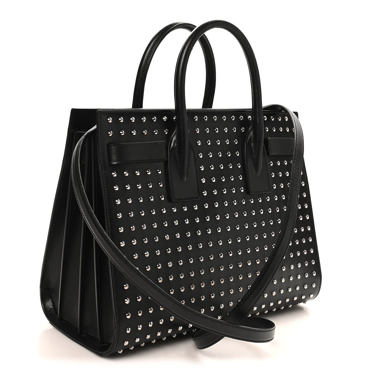 Grain De Poudre Studded Nano Sac De Jour Black