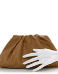 Calfskin Teen Pouch Caramel