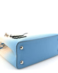 Taurillon Capucines MM Gradient Blue