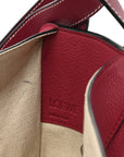 Grained Calfskin Small Hammock Shoulder Bag Raspberry