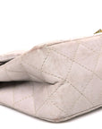 Aged Calfskin Quilted 2.55 Reissue 226 Flap Blanc Fonce