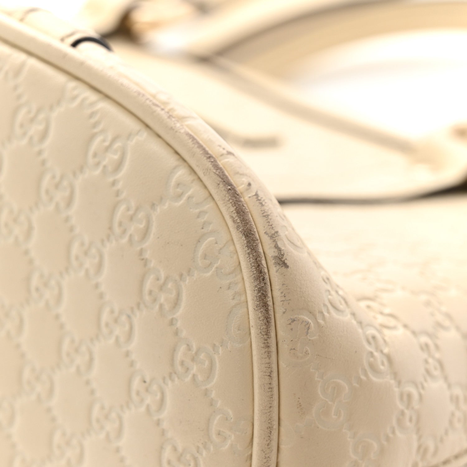 Soft MicroGCCIssima Mini Dome Bag Ivoire
