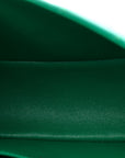 Aged Calfskin Quilted 2.55 Reissue Mini Flap Green