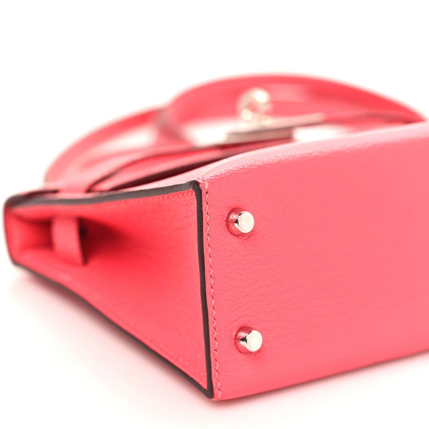 Chevre Mysore Mini Kelly Sellier 20 Rose Lipstick