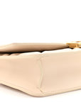 Nappa Matisse FF Embossed Wallet On Chain Baguette Camelia
