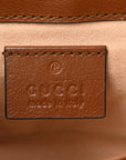 Azalea Calfskin Matelasse Diagonal Super Mini GG Marmont Shoulder Bag Cuir