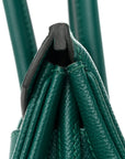 Epsom Birkin 30 Malachite