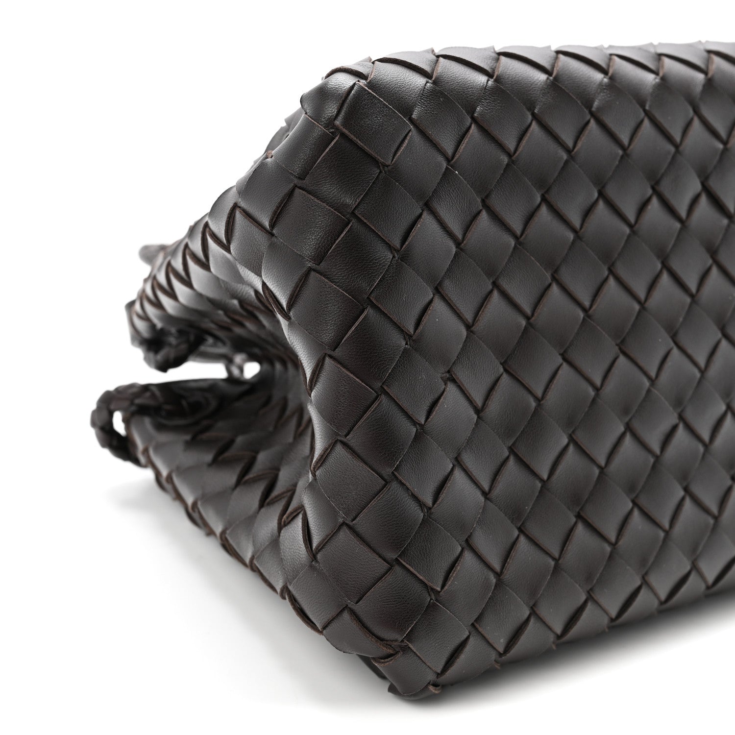Nappa Intrecciato Medium Parachute Shoulder Bag Fondant