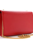 Grain De Poudre Medium Classic Monogram Kate Tassel Satchel Rouge Eros