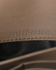 GG Supreme Monogram Mini Dionysus Chain Wallet Beige Taupe