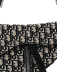 Oblique Saddle Bag Blue