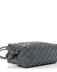Nappa Intrecciato Mini Loop Camera Bag Thunder
