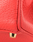 Togo Kelly Retourne 28 Rouge Pivoine