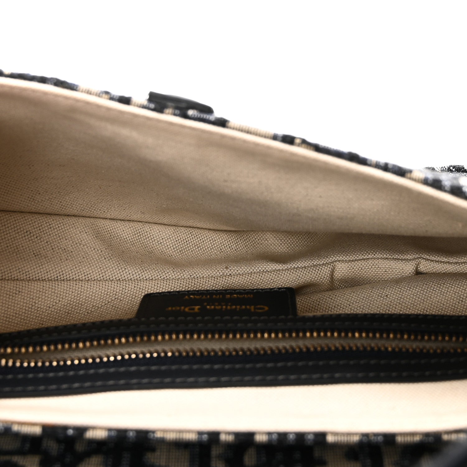 Oblique Saddle Bag Blue
