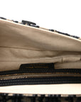 Oblique Saddle Bag Blue