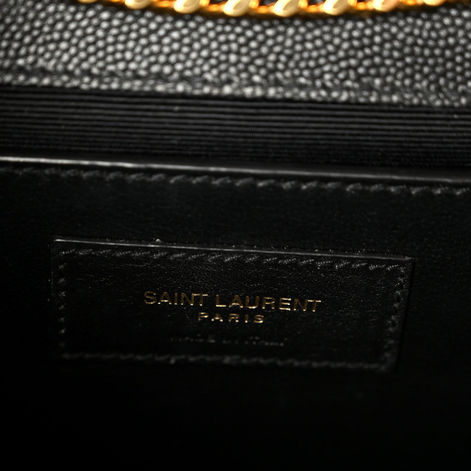 Grain De Poudre Small Monogram Kate Satchel Black
