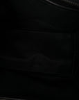 Drummed Calfskin Micro Luggage Black
