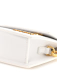 Smooth Calfskin Le Chiquito Long White