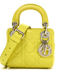 Lambskin Cannage Nano Lady D1OR Acid