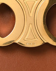 Smooth Calfskin Triomphe Medium Louise Bag Tan