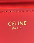 Shiny Calfskin Teen Triomphe Red
