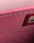 Lambskin Quilted Boy Square Wallet on Chain WOC Pink