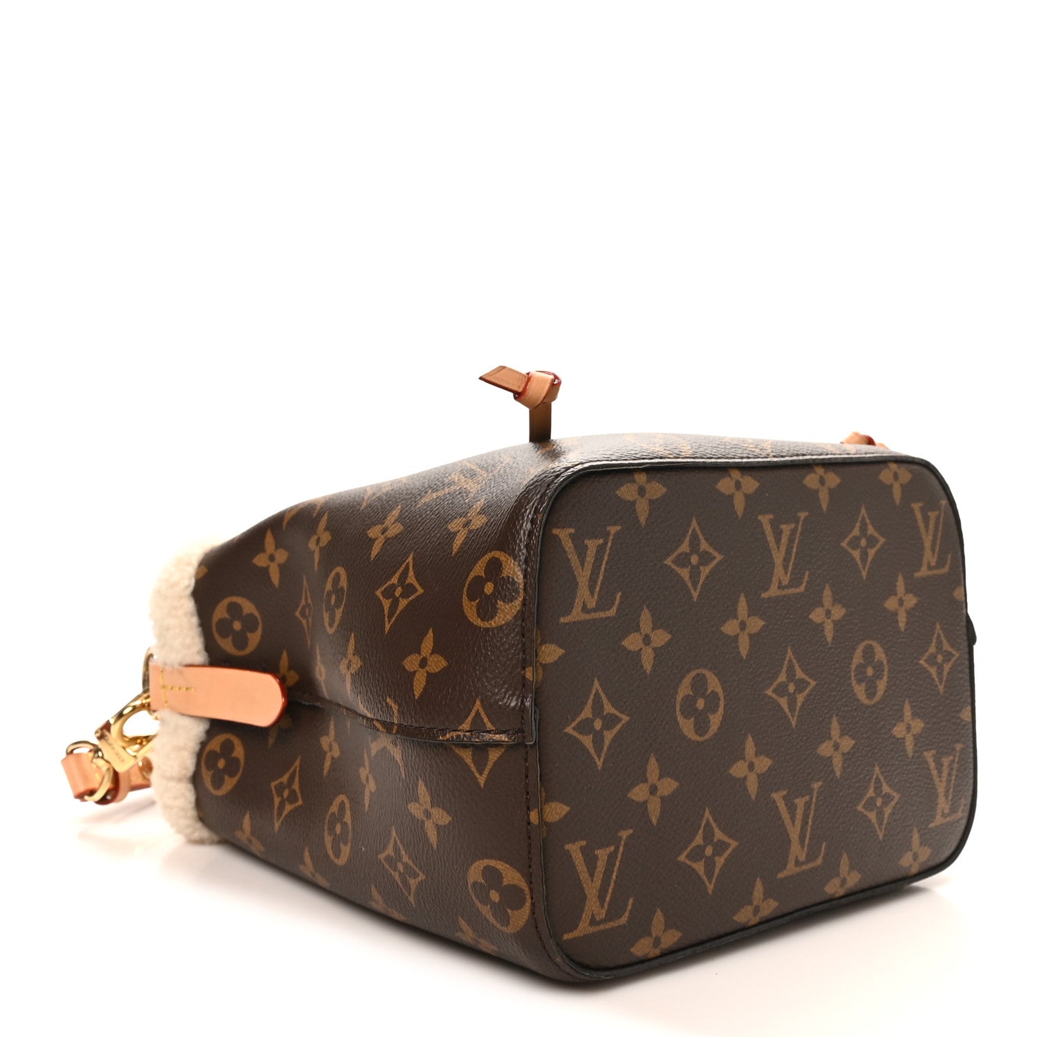 Monogram Shearling Cozygram Neonoe BB