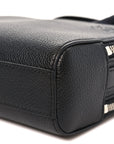 Soft Grained Calfskin Mini Camera Bag Black