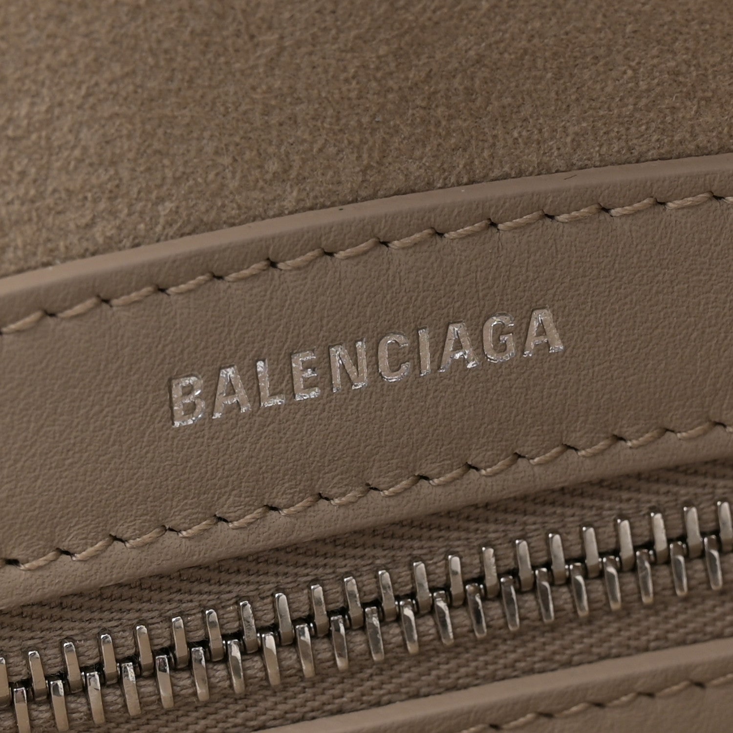 Smooth Calfskin Mary Kate Tote Taupe