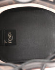 Mesh Vitello Grace F is FNDI FF 1974 Mini Mon Tresor Bucket Bag Marrone Black Ebano