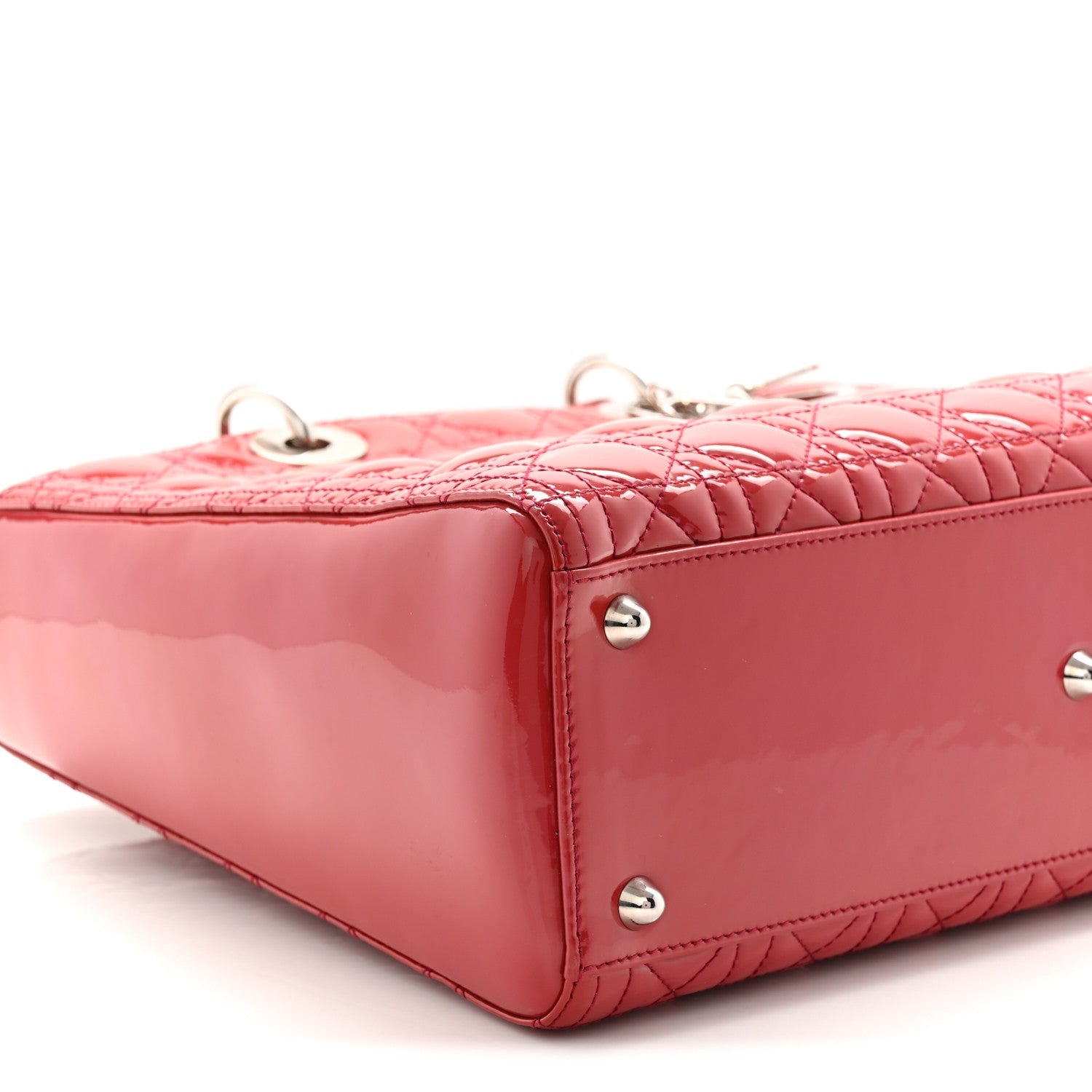 Patent Cannage Large Lady D1OR Fuchsia