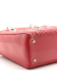 Patent Cannage Large Lady D1OR Fuchsia