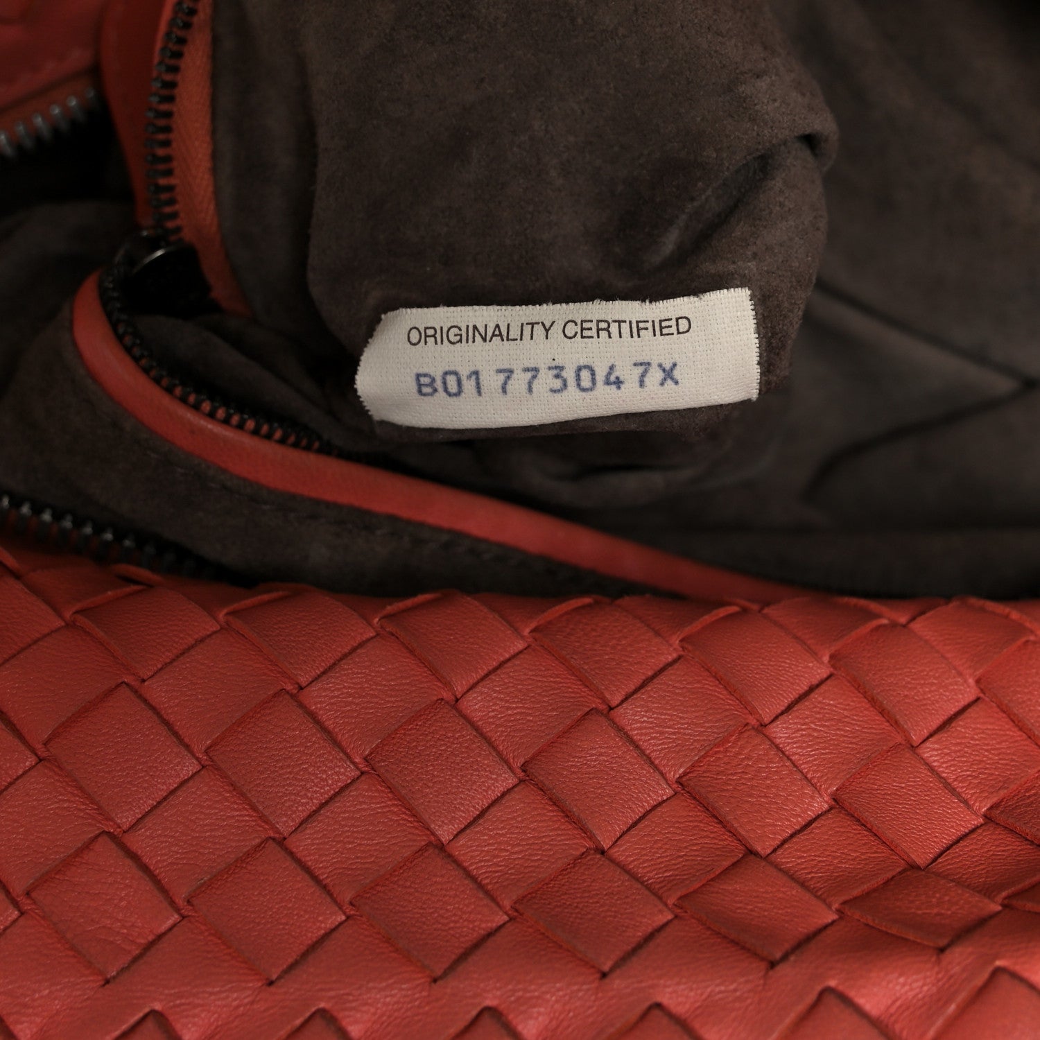 Nappa Intrecciato Brick Tote Pompei