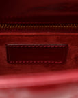 Patent Cannage Small Lady D1OR Cherry Red