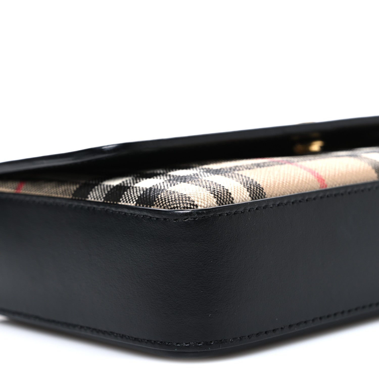 Calfskin Vintage Check New Hampshire Bag Black