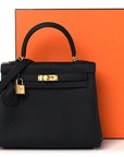 Togo Kelly Retourne 25 Black