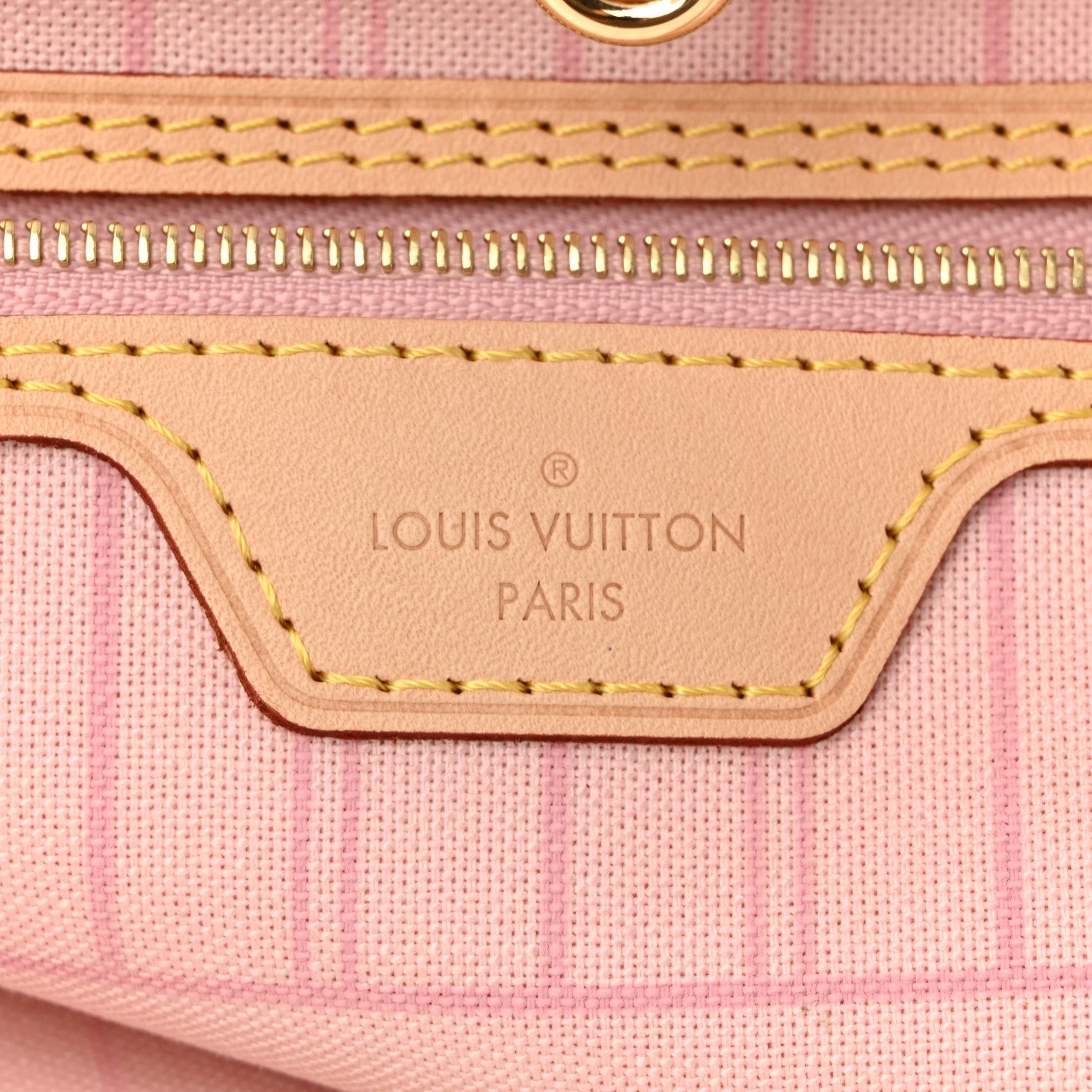 Damier Azur Neo Neverfull MM Rose Ballerine