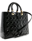 Patent Cannage Large Lady D1OR Black