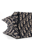 Oblique Small Book Tote Blue Multicolor