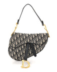 Oblique Saddle Bag Blue