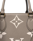 Empreinte Monogram Giant Onthego MM Tourterelle Creme