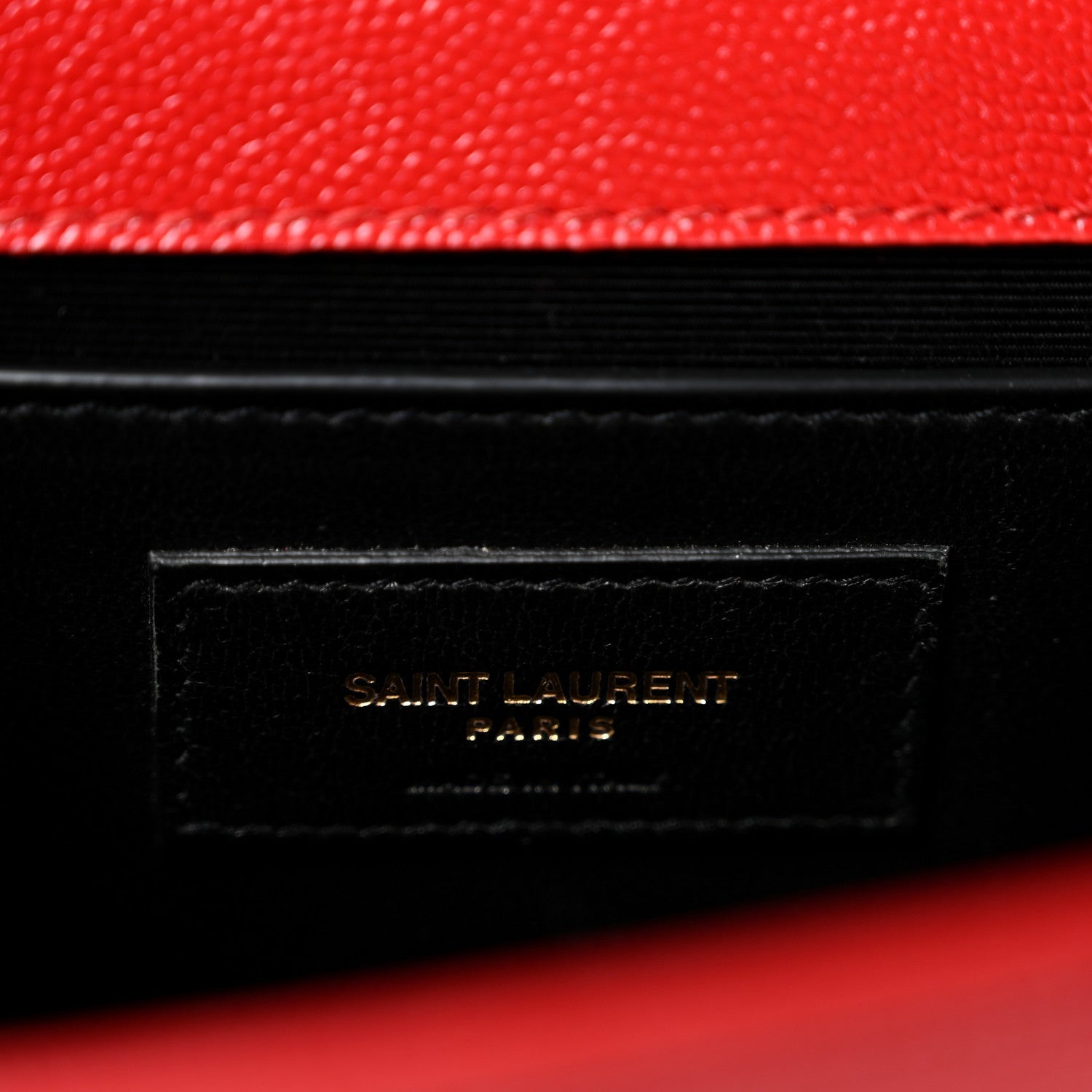 Grain De Poudre Medium Classic Monogram Kate Tassel Satchel Rouge Eros