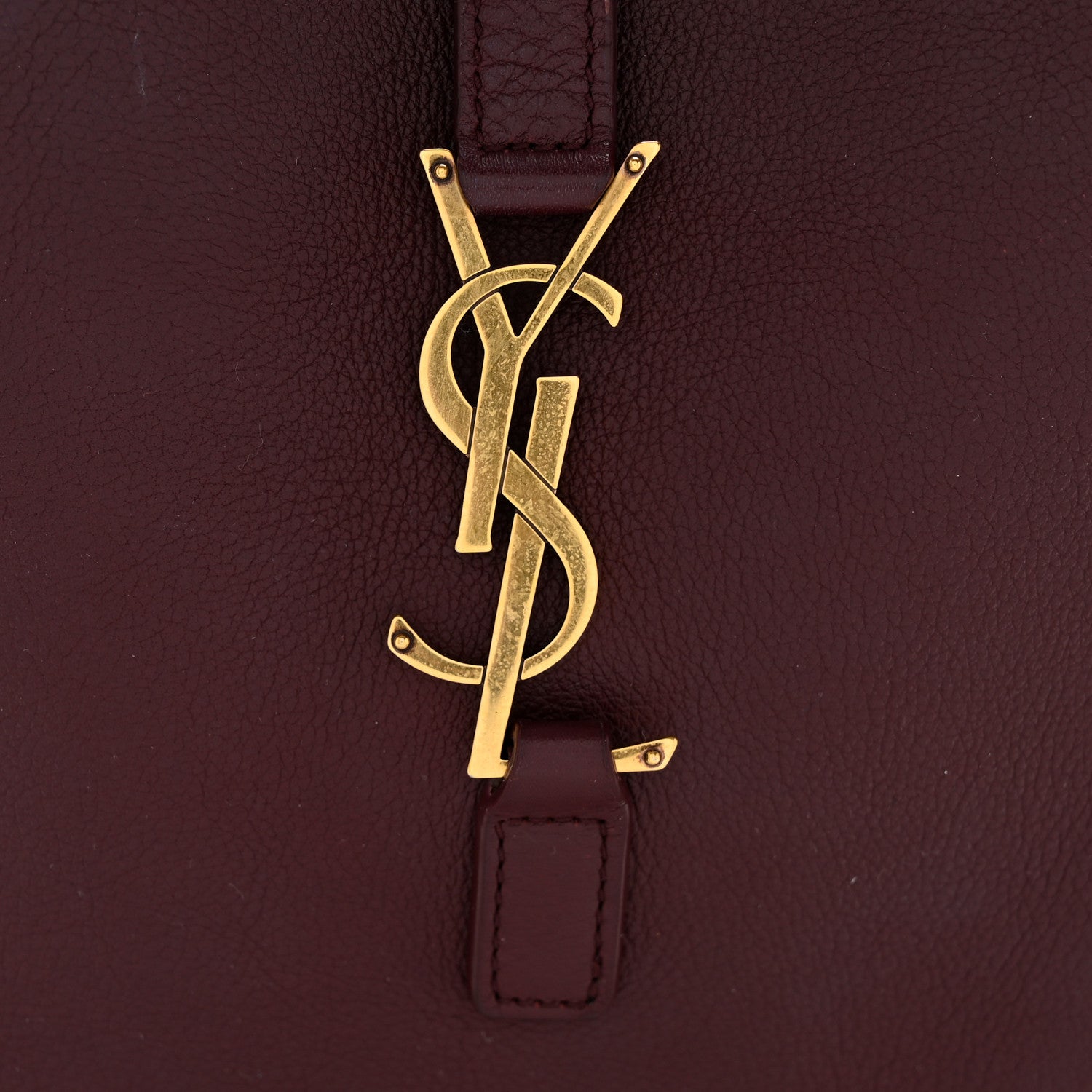 Smooth Calfskin Small Le 5 A 7 Soft Hobo Rouge Legion