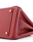 Veau Jonathan Birkin 30 Rouge Vif