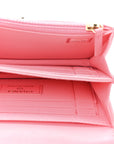 Lambskin Quilted Mini Trendy CC Wallet On Chain WOC Pink