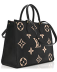 Empreinte Monogram Giant Onthego MM Black Beige