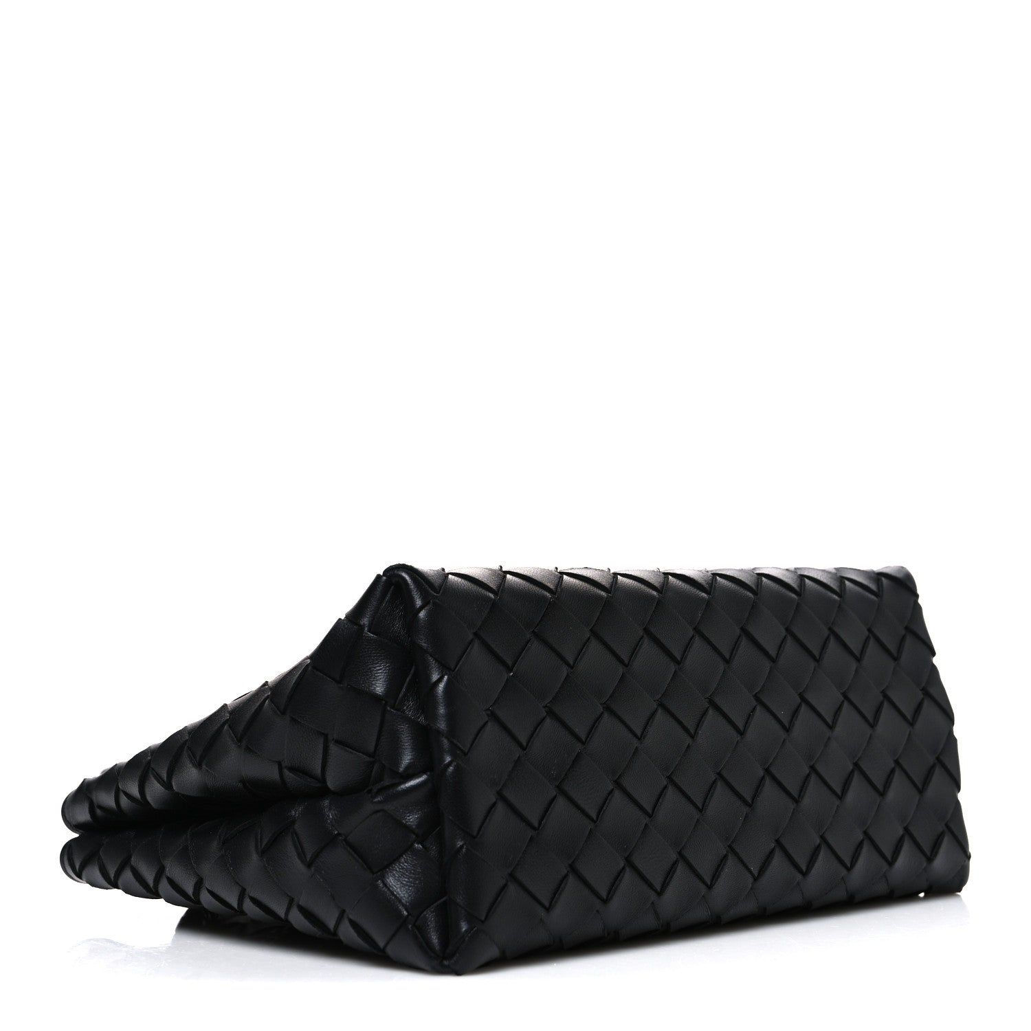 Nappa Intrecciato Small Andiamo Shoulder Bag Black
