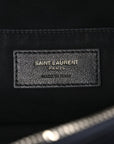 Calfskin Matelasse Monogram Lou Camera Bag Deep Marine