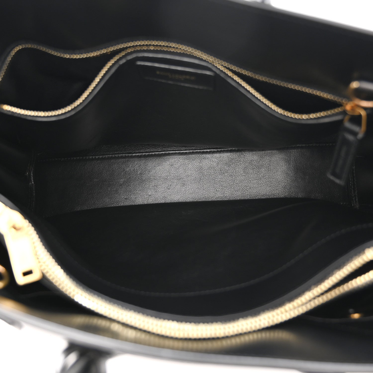 Calfskin Bi-Color Small Sac De Jour Burgundy Black